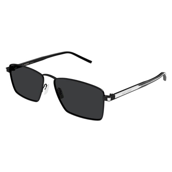 New SAINT LAURENT Black Square SL 700 001 Sunglasses Women - Picture 1 of 5